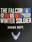 Marvel Studios Falcon Winter Soldier New Film Crew Shirt Free Hawkeye Cast Patch