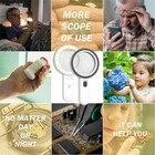 30x Jumbo Handheld Magnifying Glass W  12 Bright Led Light Magnifier Illuminated