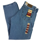 Wrangler Mens Jeans Rugged Wear Relaxed Fit Light Wash Choose Your Size Nwt