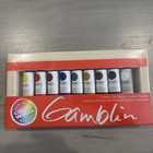 Gamblin Artists Oil 9x37ml W color Wheel  Nib