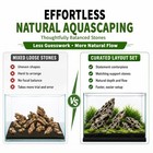 Dragon Stone Aquascaping Rocks  3 Lb  2-6    Aquarium Stone Set