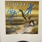 Creed Signed Human Clay Cd Autographed Full Band Jsa Coa Rock Framed Display