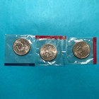 1981  P D S Susan B Anthony Dollar Coins Mint Cello  Unc   Free Ship  3 Coins