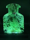 Blenko 384 Special Edition Water Bottle spring Green W frit - St  Patrick   s Day 
