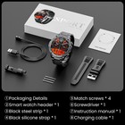 1 75  Smart Watch  answer make Call  Military Sport Watch 30-day Battery 1000mah
