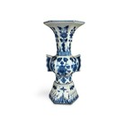 Chinese Blue   White Porcelain Vase