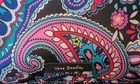 Haymarket Paisley Vera Bradley Backpack Diaper Bag Changing Pad Blue Red Green