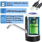 Water Bottle Switch Pump Electric Automatic Universal Dispenser 5 Gallon Usb Usa