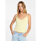 No Boundaries Lace Trim V-neck Cami  Women s Size Xl  H-008