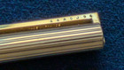S t  Dupont Gold-plated Twist Ballpoint Pen With Box  Vintage  Free Shipping