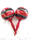 Wood Maracas From Costa Rica Shakers Musical