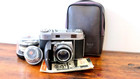 Vintage Kodak Retina Iiic Rangefinder 35mm Film Camera With Lenses Case   Manual