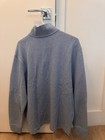 Polo Ralph Lauren Men s Quarter Zip Sweater  Light Blue  Size Large