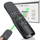 Presentation Clicker Green Laser Pointer With Air Green Light   With Air Mouse