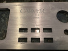 Carver C-1 Preamp Front Faceplate - Parted Out  No Rack Handles  Faceplate Only 