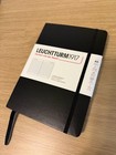 Leuchtturm 1917 Ruled Hardcover Lined Notebook In Black - A5 - New Lt300612