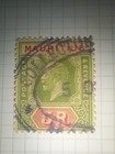 Mauritius 1913 Kgv Used Set To 1r   5r High Values On Album Page