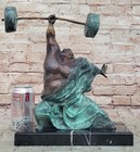Large Abstract Modern Art Sport Memorabilia Bronze Sculpture By Milo Gift Deal