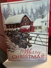 Merry Christmas Greeting Card Box Of 40 W env  8 Of Each Style Tx