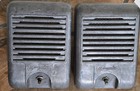 Pair Of Vintage Simplex Drive In Movie Theater Speaker Working W video