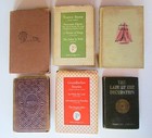 Antique Vintage Distressed Books Decor Staging  Lot Of 6 Hardcover 1800s-1955