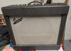 Vintage 1959 Sano 20w Tube 7591 Point To Point Valves Combo Amplifier 2 Channel