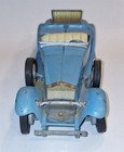 Vintage Hubley Cast Iron Convertible Roadster Car Blue 9 25  Lancaster Pa Toy