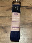 Hugger Mugger 8 Foot Yoga Exercise Strap Navy Blue   Brand New