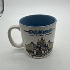 Vtg Circus Circus   Excalibur Las Vegas Reno Mug Blue Interior Casino Souvenir