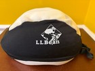 Vintage 1993 L l  Bean Black Lycra Bicycle Helmet Model Q213 Size S m 7 7-1 4