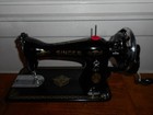 Wwii  Singer Sewing Machine Model 15-97    raf   Decals  Hand Crank   ag301682