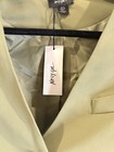 Nasty Gal Women   s Green Cropped Lined Button Front Blazer Jacket Us 8