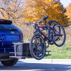 Elevate Outdoor Bccb-1169-2 Steel Basket Cargo Carrier With Bike Rack  Fits 2 B