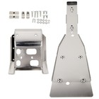 Full Chassis Glide   Swing Arm Skid Plate Guard Combo For Kawasaki Kfx400 Dvx400