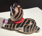 Nakayama N Japan Puzzle Cat Tin Wind-up Toy Animal Figure 