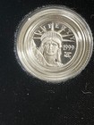 1999 1 10th Ounce American Eagle Platinum Proof Coin No Box