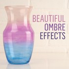 Murano Acrylic Craft Paint Kit 15 Piece Set Including 5 Brushes And 10 Transp   