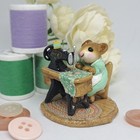 Wee Forest Folk M-040 - Miss Bobbin  light Green 