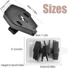 2pcs Universal Flexible Super Bright  Led Clip On Mini Book Reading Light 360   