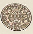 William Iv_ East India Company 1835_ First Indian Rupee Coin