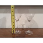 Set Of 2 Vintage Mid Century Luminarc Martini Glasses   7 5    Tall Retro Barware