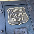 Railroad Cast Iron Strong Box With Brass Tag