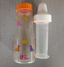 Lot Vintage 80s-90s Baby Bottles   Parts Gerber Luv n Care Playtex And More  