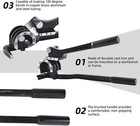 Tubing Bender 3-in-1 180 Degree Fuel Brake Line 1 4  5 16  3 8  Heavy Duty