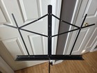 On Stage Folding Music Stand  Black  Used