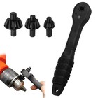 2-in-1 Ratchet Drill Chuck Key Wrench  Universal Double Head Chuck Key Replaceme