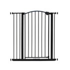 Extra Tall Arched Pet Gate Decorative Bronze Indoor Dog Safety Barrier