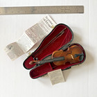 Authentic Mozart Mini Wooden Violin With Certificate  Case And Second Companion