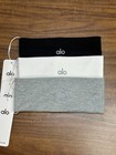 Alo Yoga Performance Conquer Headband 3 Pack- Black  White  Gray Nwt Unisex
