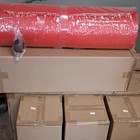 Amazon Basics Extra Thick Foam Yoga Mat Red 72x24 In With Carrying Strap